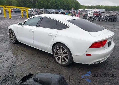 2012 Audi A7 Premium from USA, damaged, VIN WAUSGAFC8CN017502
